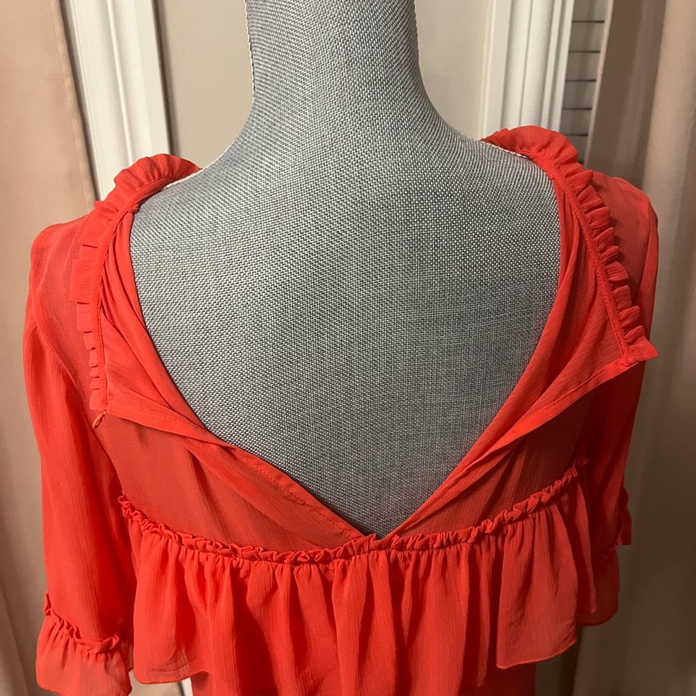 Kensie Ruffle Dress - Picture 8 of 9